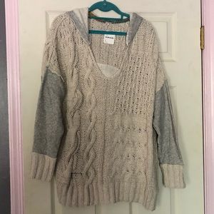 Free People crochet sweater